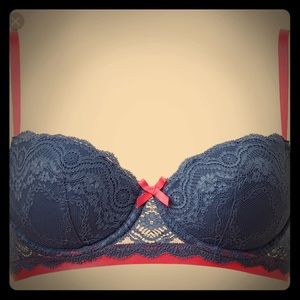 Elle MacPherson Cloud Swing Navy Contour Bra